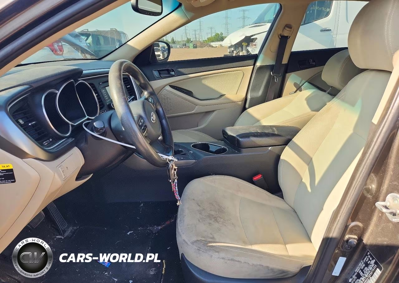 2014 Kia Optima Lx VIN:5XXGM4A75EG276346 - 7