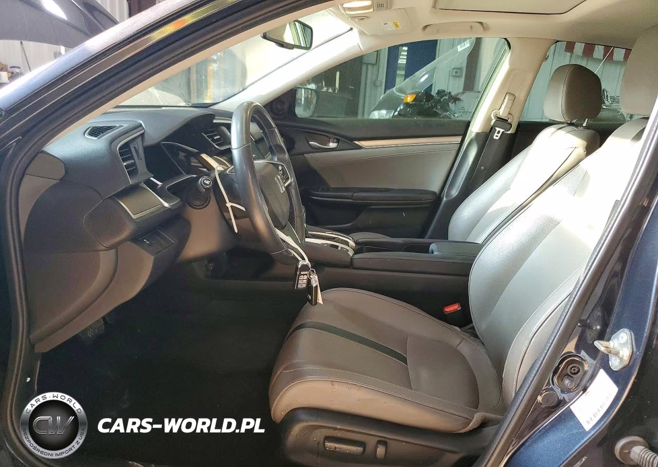 2017 Honda Civic Exl VIN:2HGFC1F75HH653055 - 7
