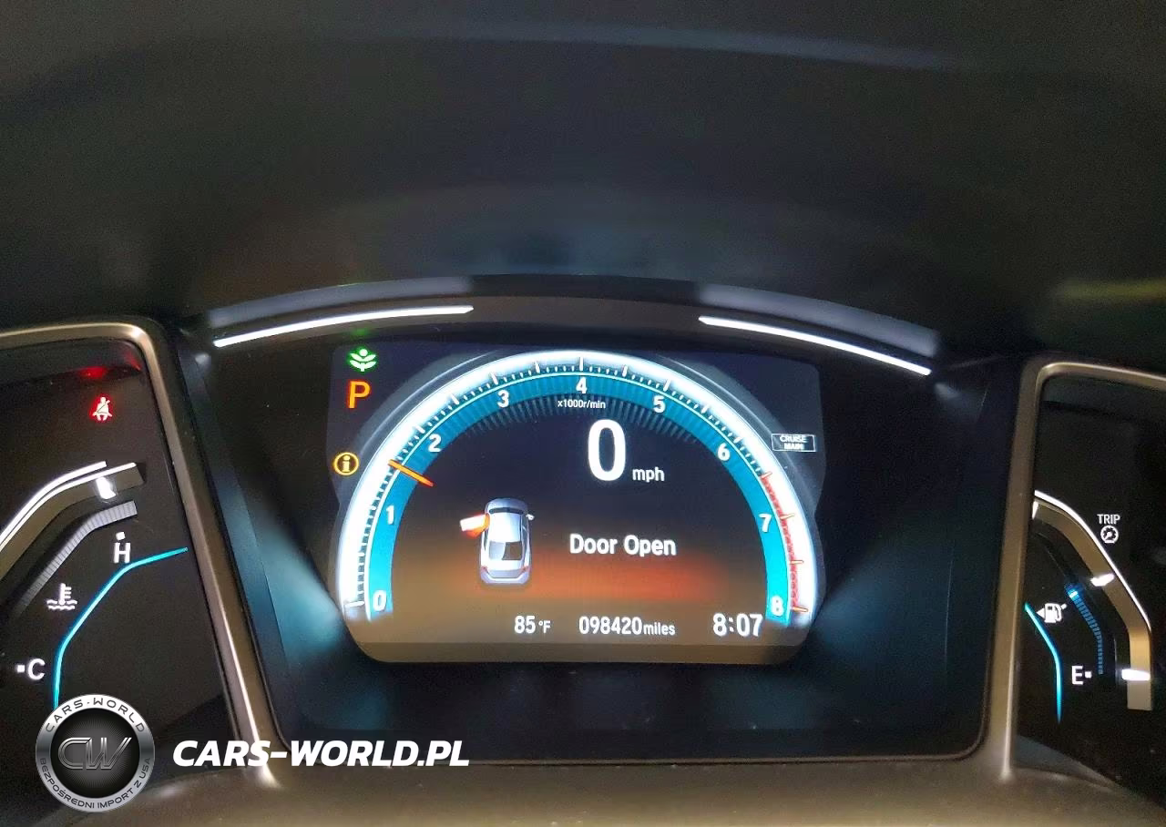 2017 Honda Civic Exl VIN:2HGFC1F75HH653055 - 9