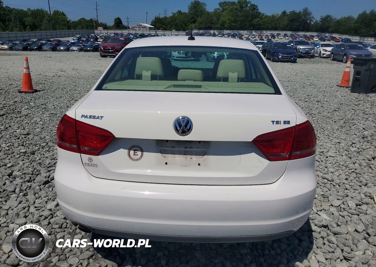2015 Volkswagen Passat Se VIN:1VWBS7A36FC013666 - 6
