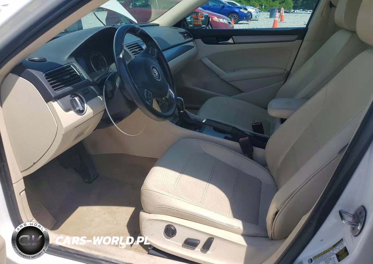 2015 Volkswagen Passat Se VIN:1VWBS7A36FC013666 - 7