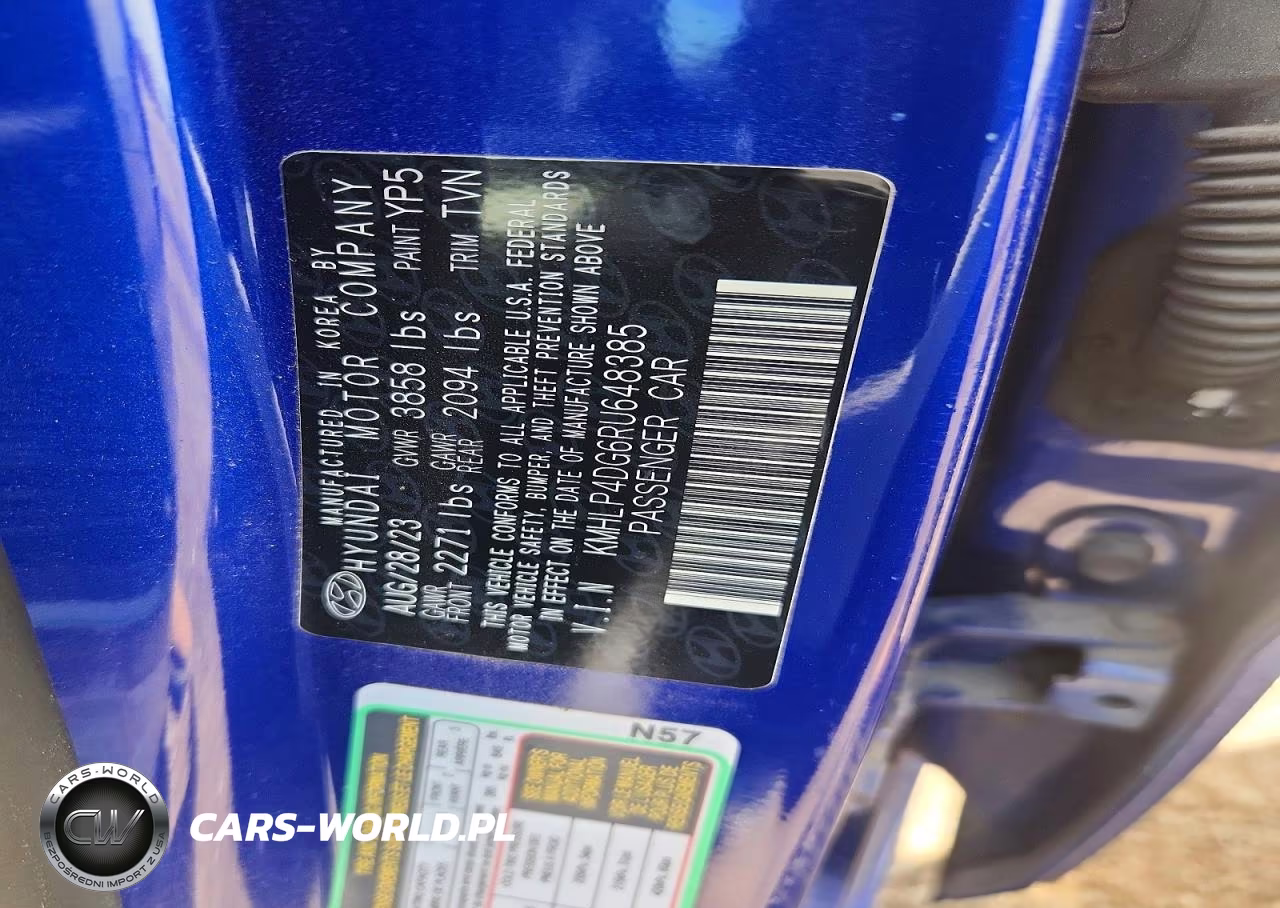 2024 Hyundai Elantra Limited VIN:KMHLP4DG6RU648385 - 12