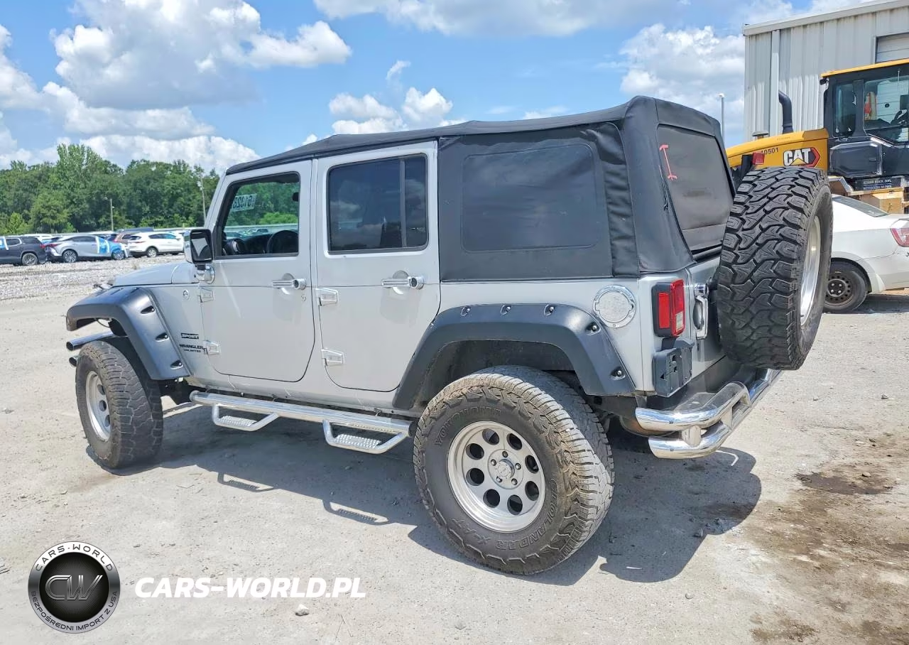 2012 Jeep Wrangler Unlimited Sport VIN:1C4BJWDG9CL138266 - 2