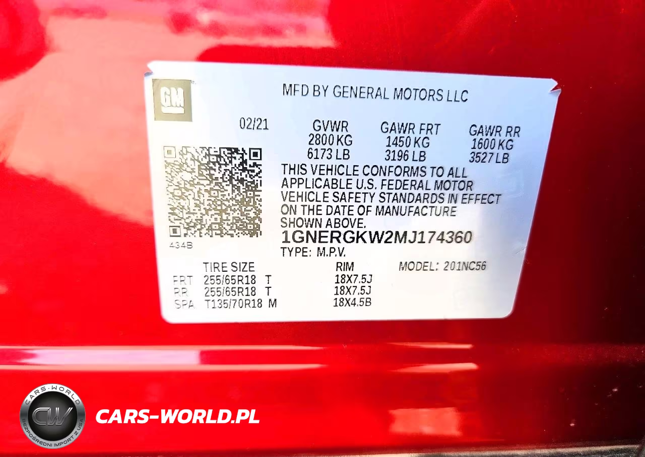 2021 Chevrolet Traverse Lt VIN:1GNERGKW2MJ174360 - 14