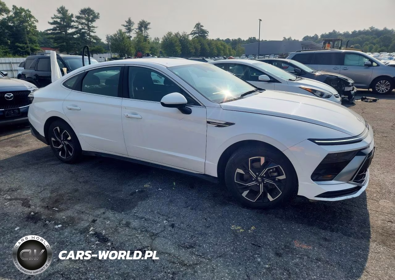 2025 Hyundai Sonata Sel VIN:KMHL64JA0SA468054 - 4