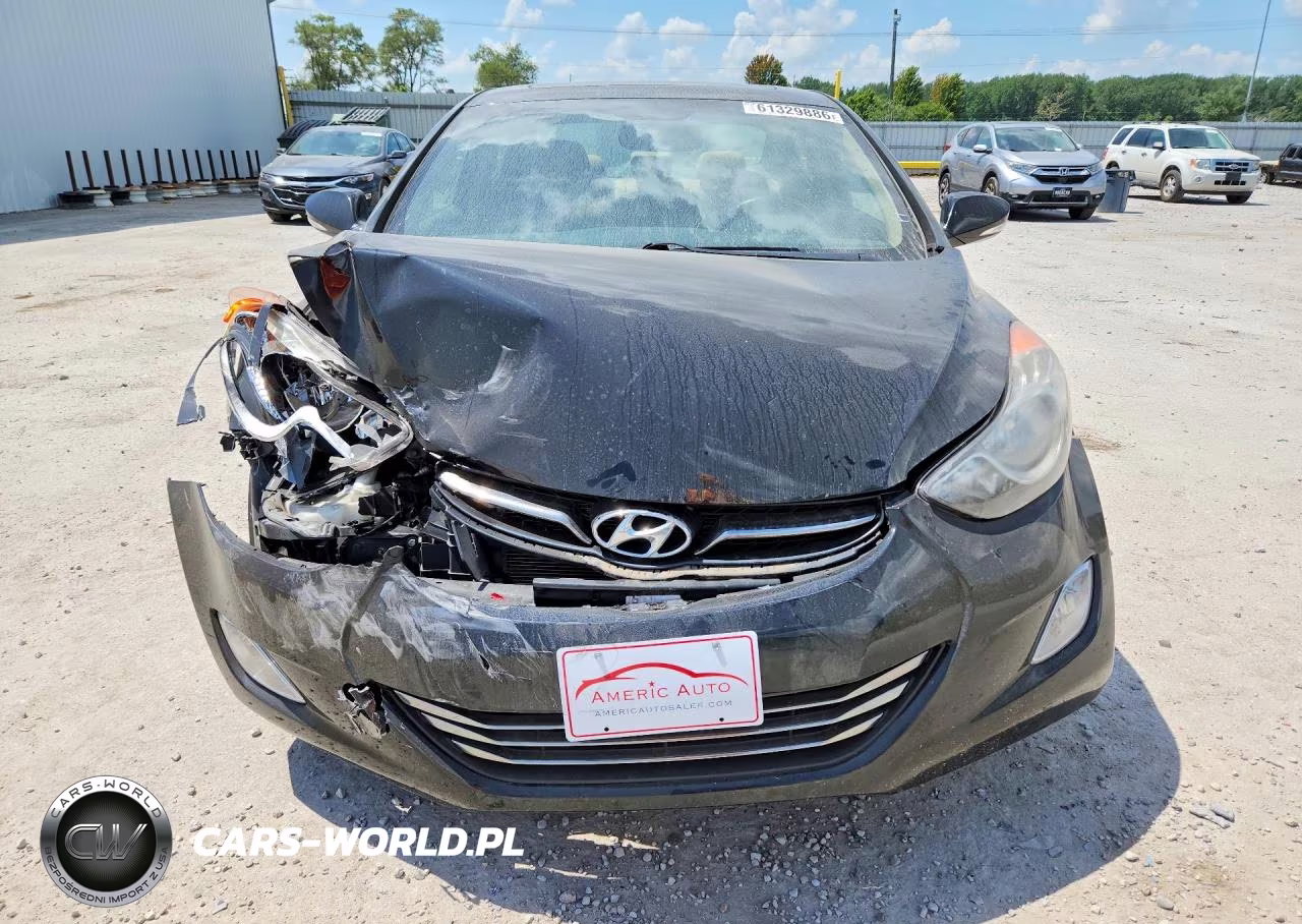 2013 Hyundai Elantra Limited VIN:KMHDH4AE6DU844999 - 5