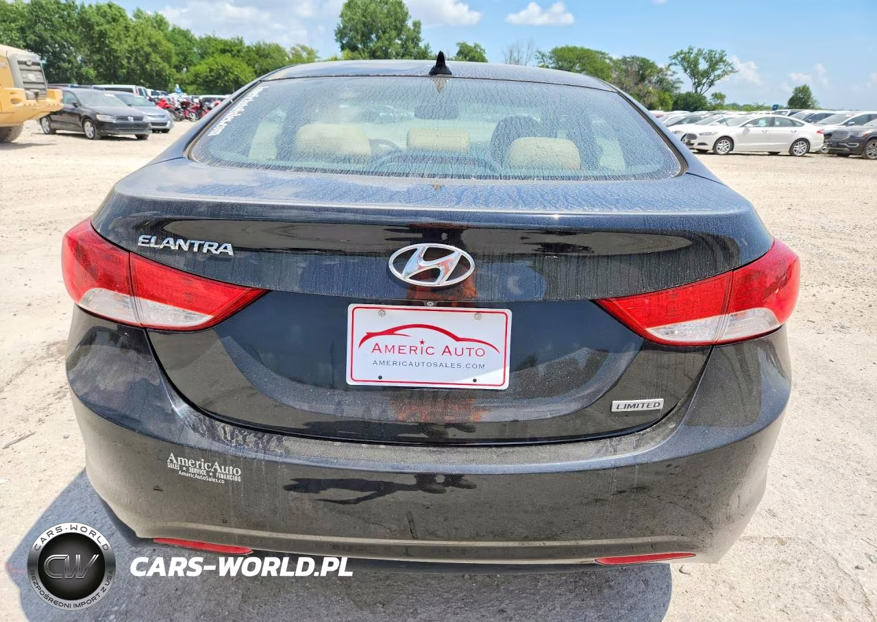 2013 Hyundai Elantra Limited VIN:KMHDH4AE6DU844999 - 6