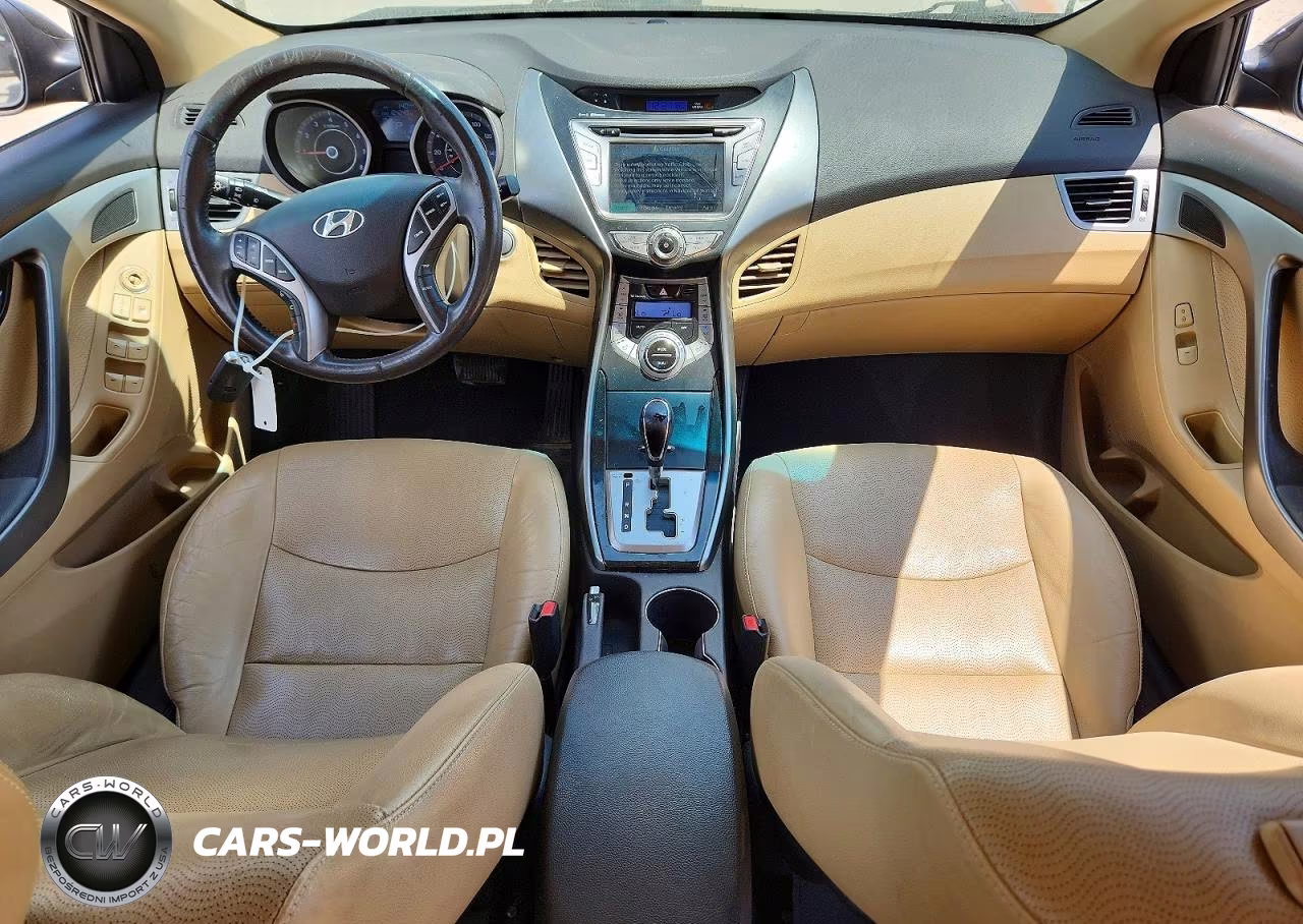 2013 Hyundai Elantra Limited VIN:KMHDH4AE6DU844999 - 8