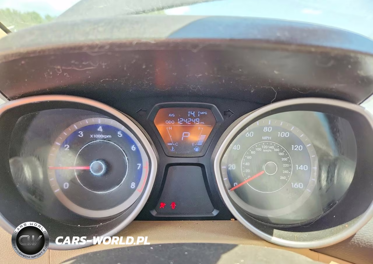 2013 Hyundai Elantra Limited VIN:KMHDH4AE6DU844999 - 9