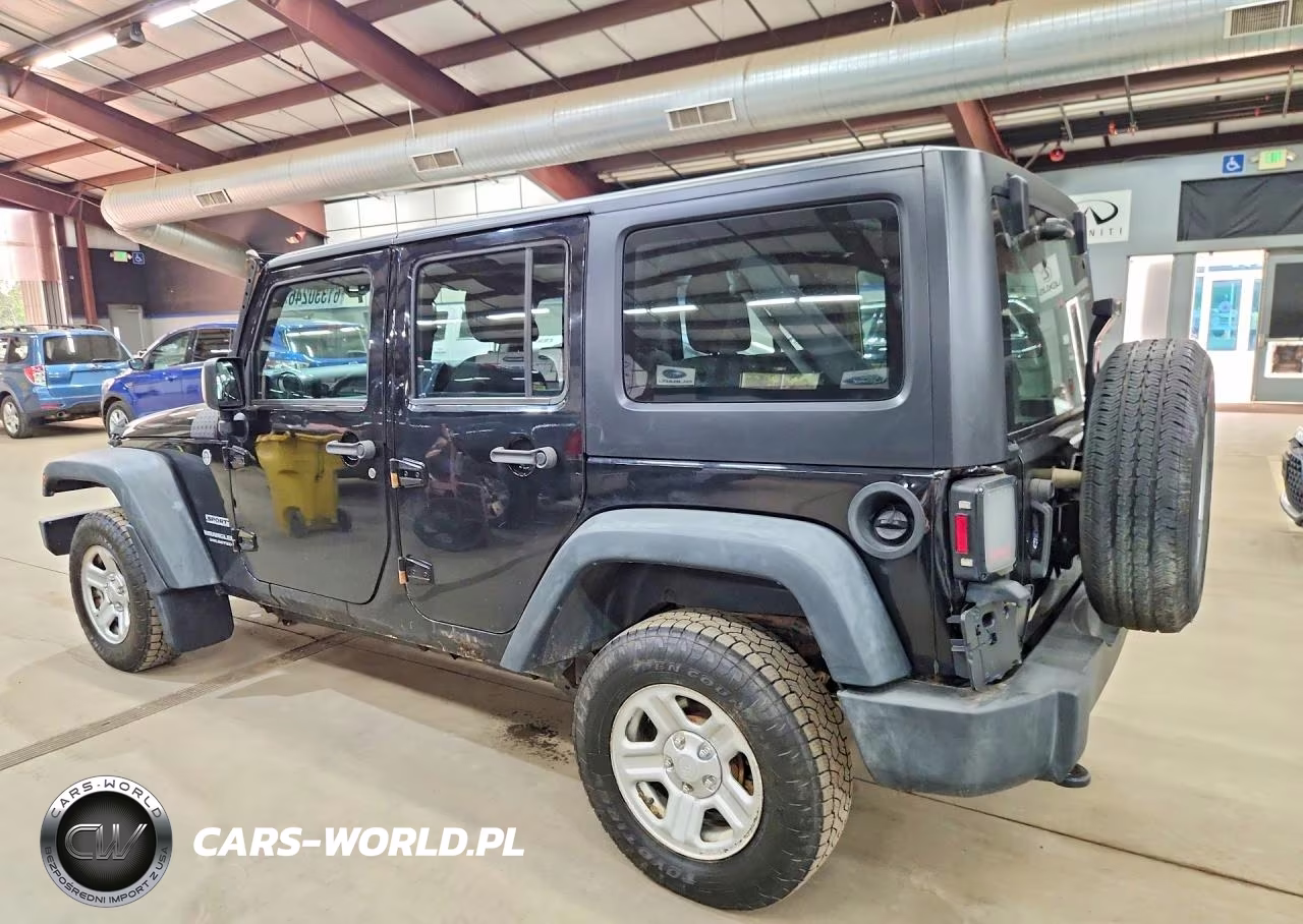 2016 Jeep Wrangler Unlimited Sport VIN:1C4BJWKG3GL293646 - 2