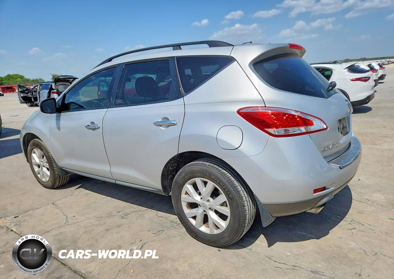 2011 Nissan Murano S VIN:JN8AZ1MU6BW067204 - 2