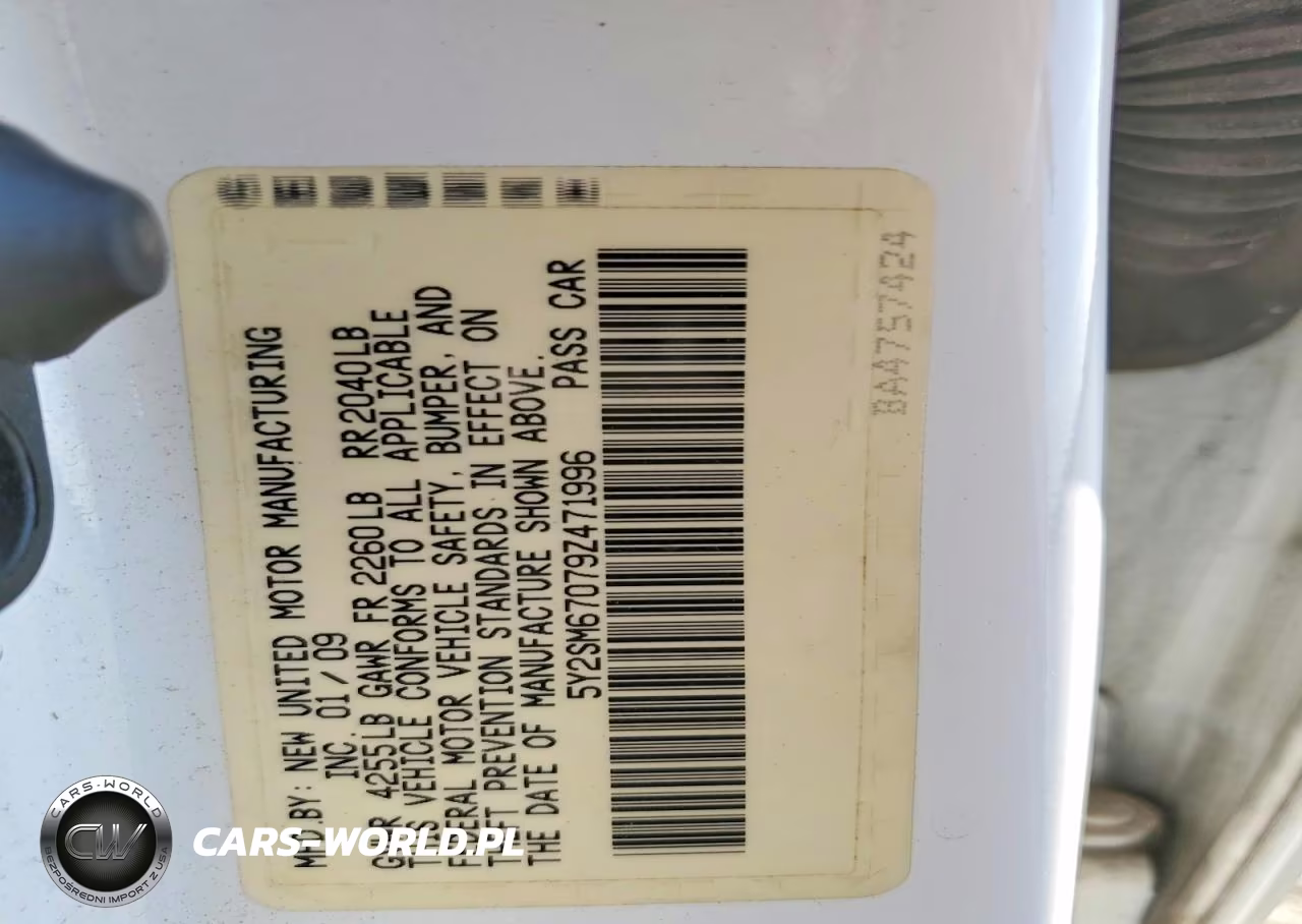 2009 Pontiac Vibe VIN:5Y2SM67079Z471996 - 12