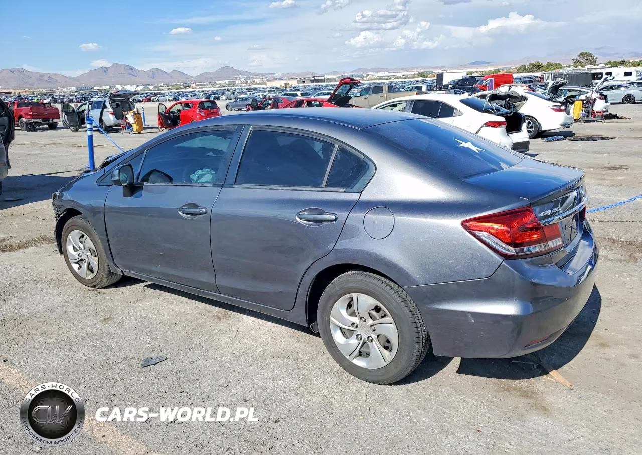 2013 Honda Civic Lx VIN:19XFB2F54DE058693 - 2