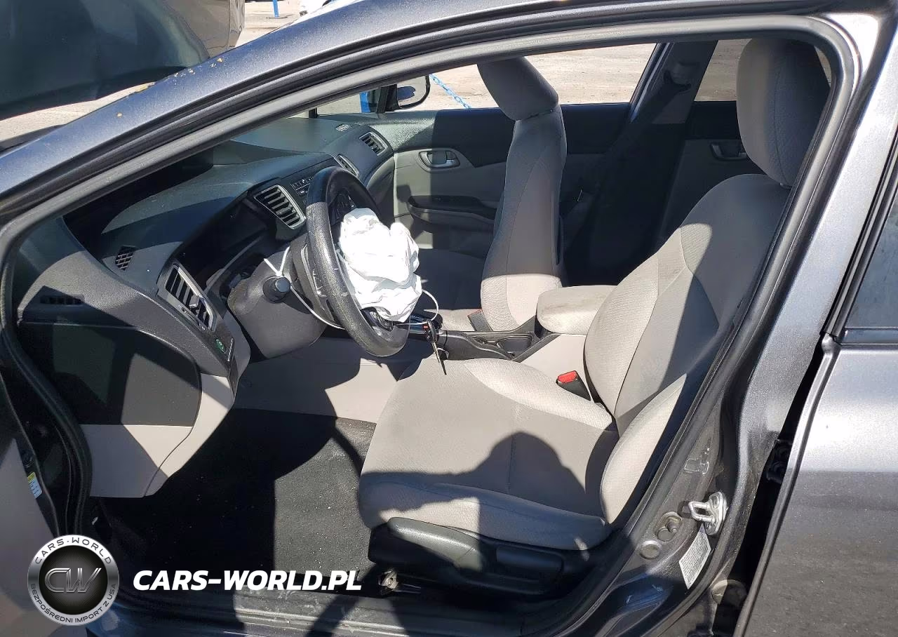 2013 Honda Civic Lx VIN:19XFB2F54DE058693 - 7