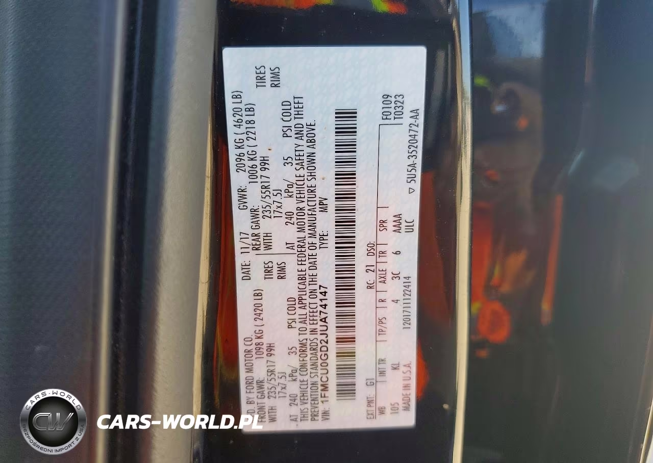 2018 Ford Escape Se VIN:1FMCU0GD2JUA74147 - 13