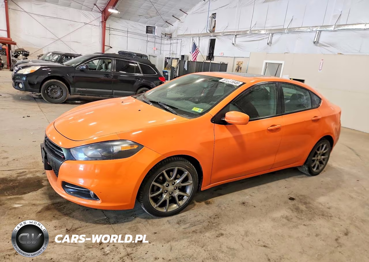 2013 Dodge Dart Sxt VIN:1C3CDFBA3DD336397 - 1
