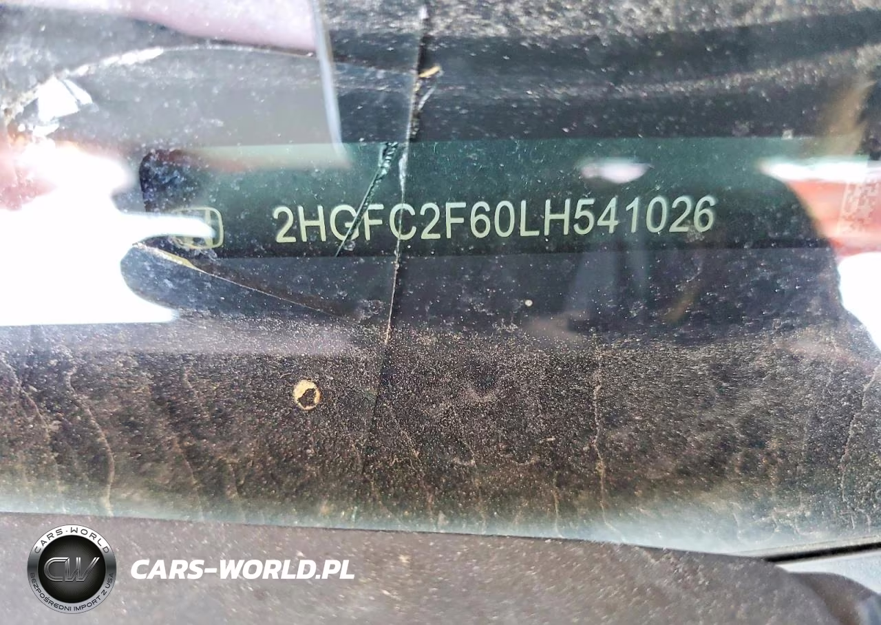 2020 Honda Civic Lx VIN:2HGFC2F60LH541026 - 12