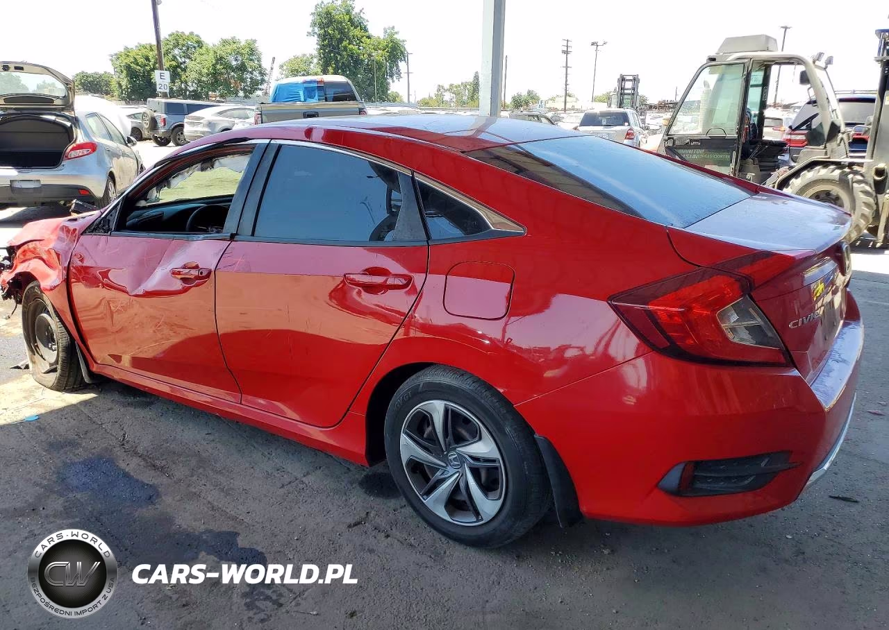 2020 Honda Civic Lx VIN:2HGFC2F60LH541026 - 2