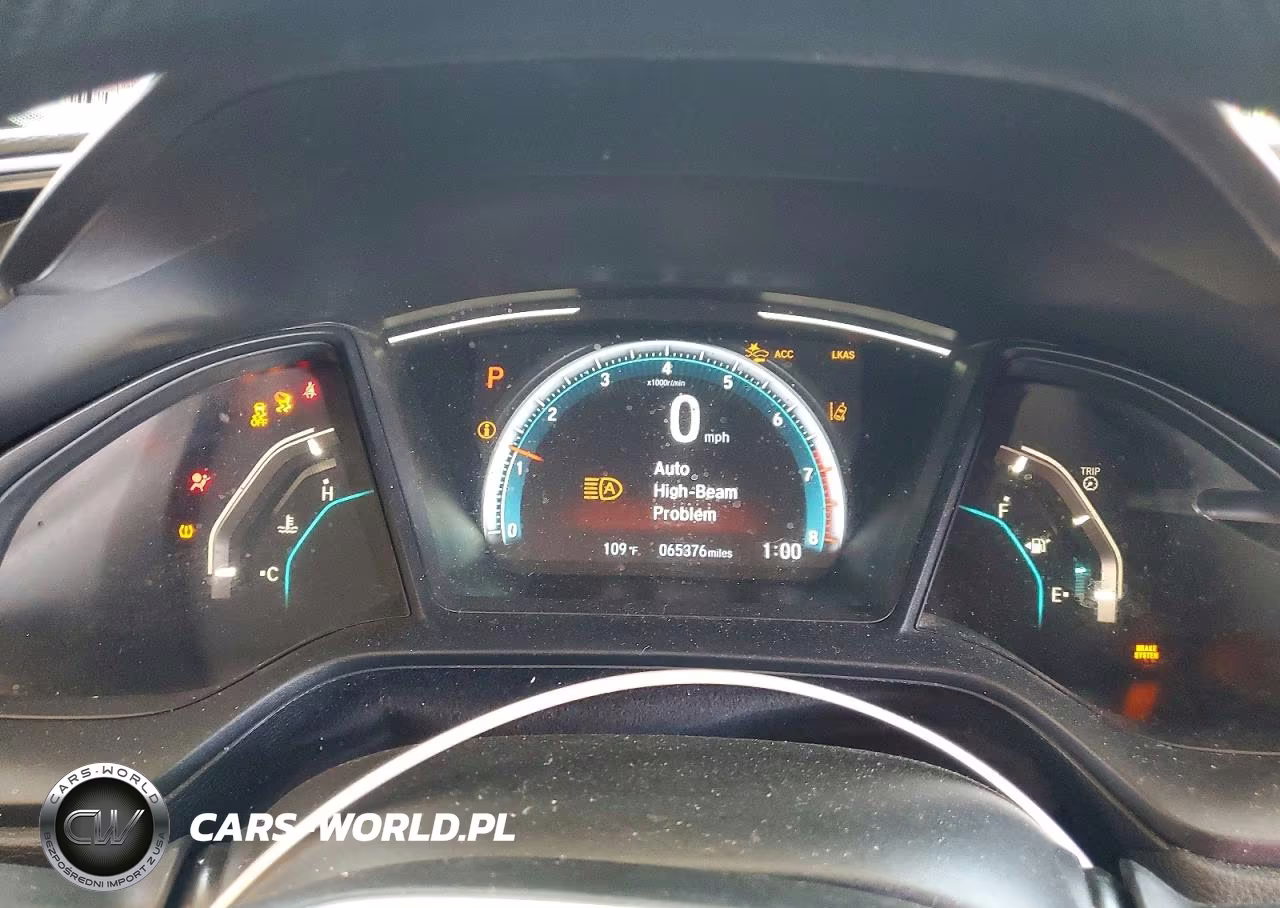 2020 Honda Civic Lx VIN:2HGFC2F60LH541026 - 9