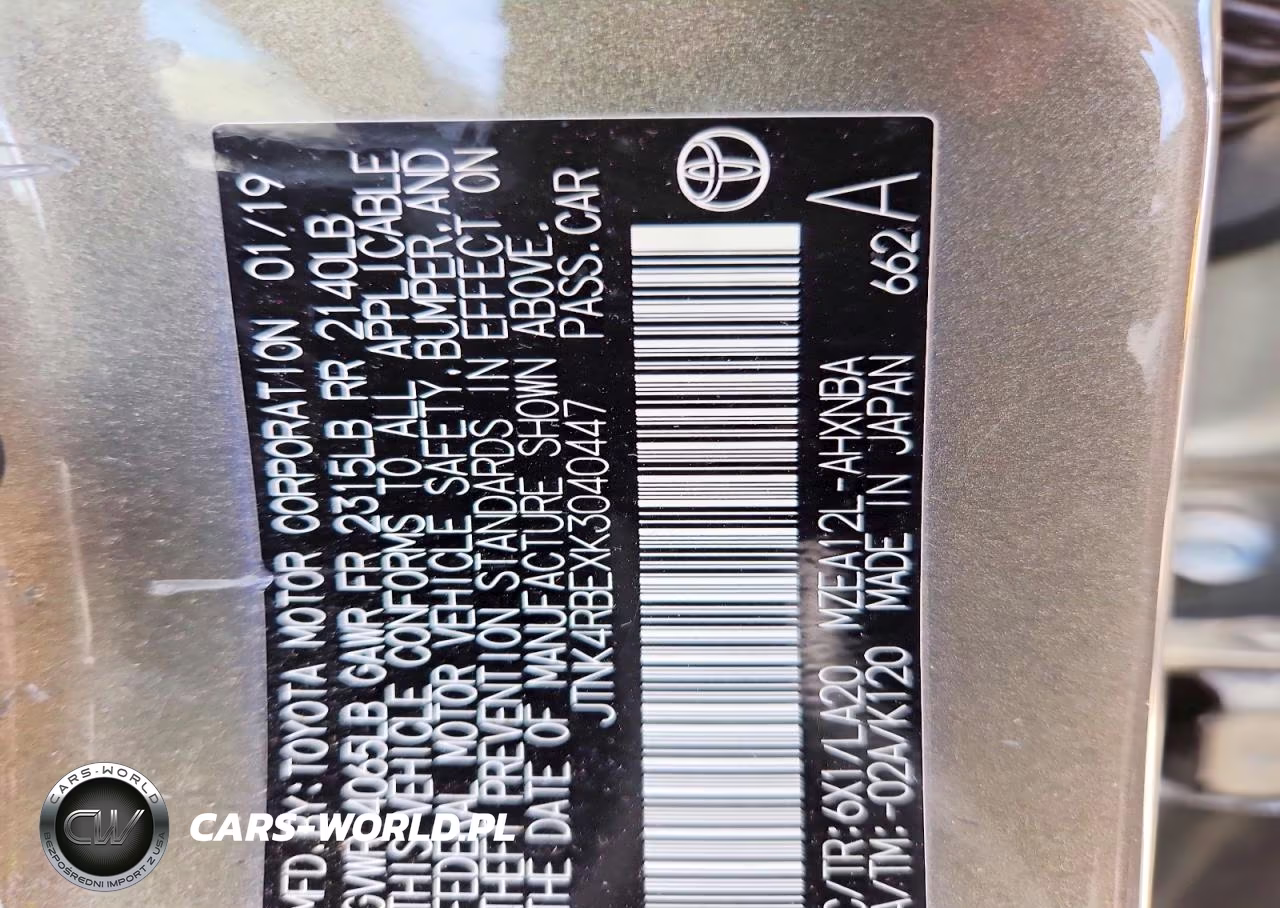 2019 Toyota Corolla Hatchback Xse VIN:JTNK4RBEXK3040447 - 12