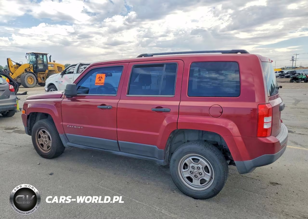 2014 Jeep Patriot Sport VIN:1C4NJPBB1ED726637 - 2