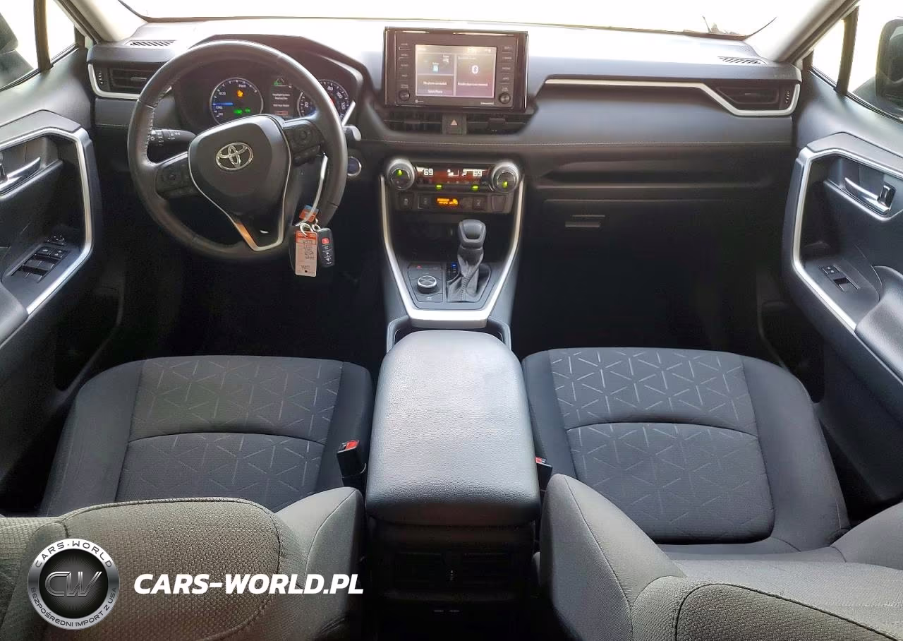 2021 Toyota Rav4 Hybrid Xle VIN:2T3R6RFV3MW013498 - 8