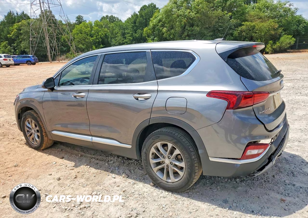 2019 Hyundai Santa Fe Se VIN:5NMS23AD7KH036017 - 2