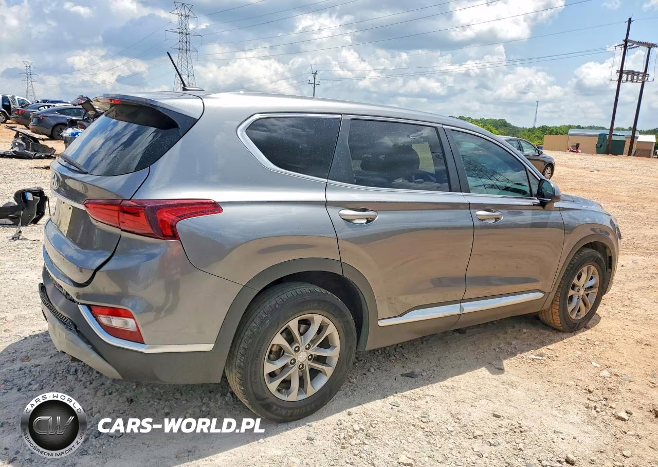 2019 Hyundai Santa Fe Se VIN:5NMS23AD7KH036017 - 3