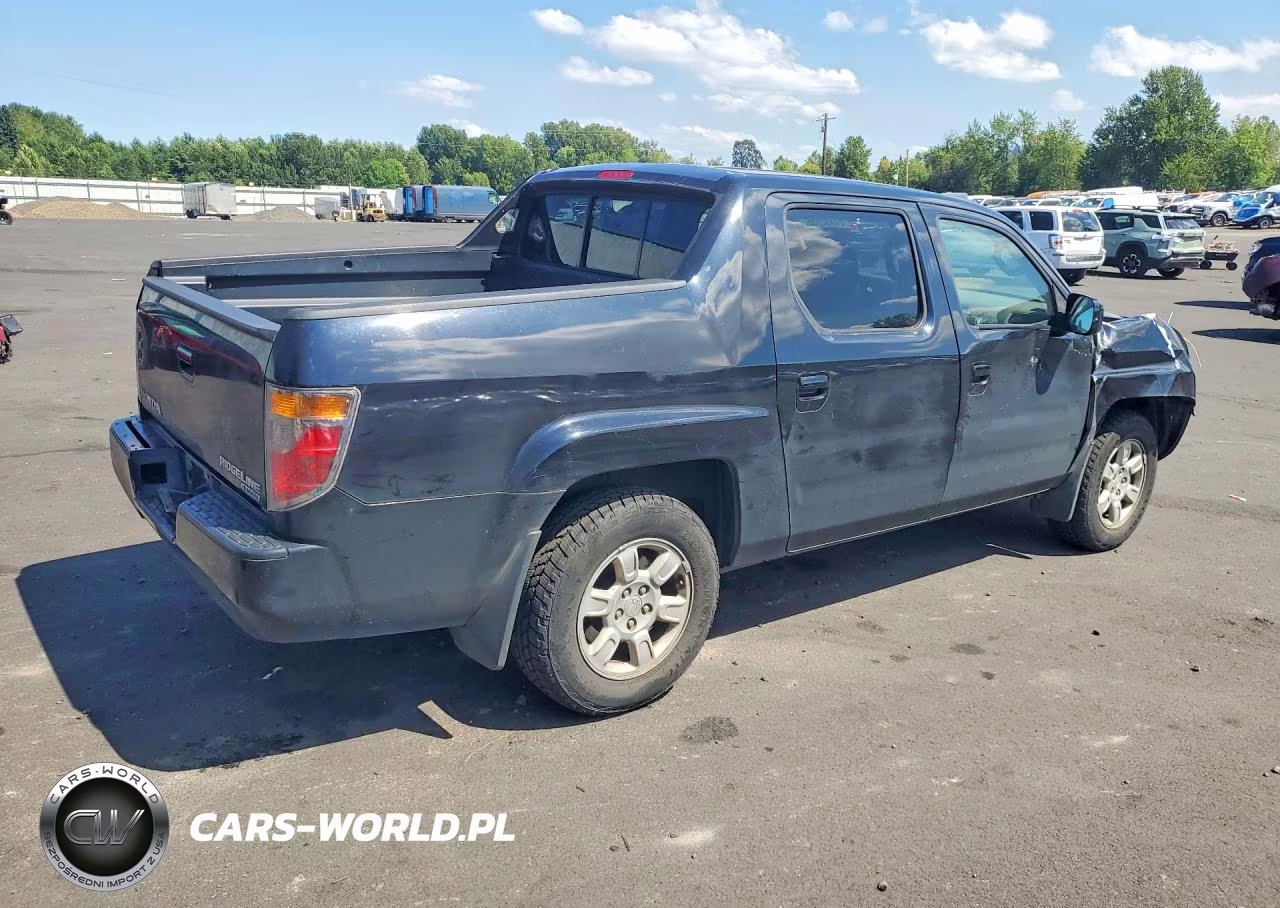 2006 Honda Ridgeline Rts VIN:2HJYK16476H539857 - 3