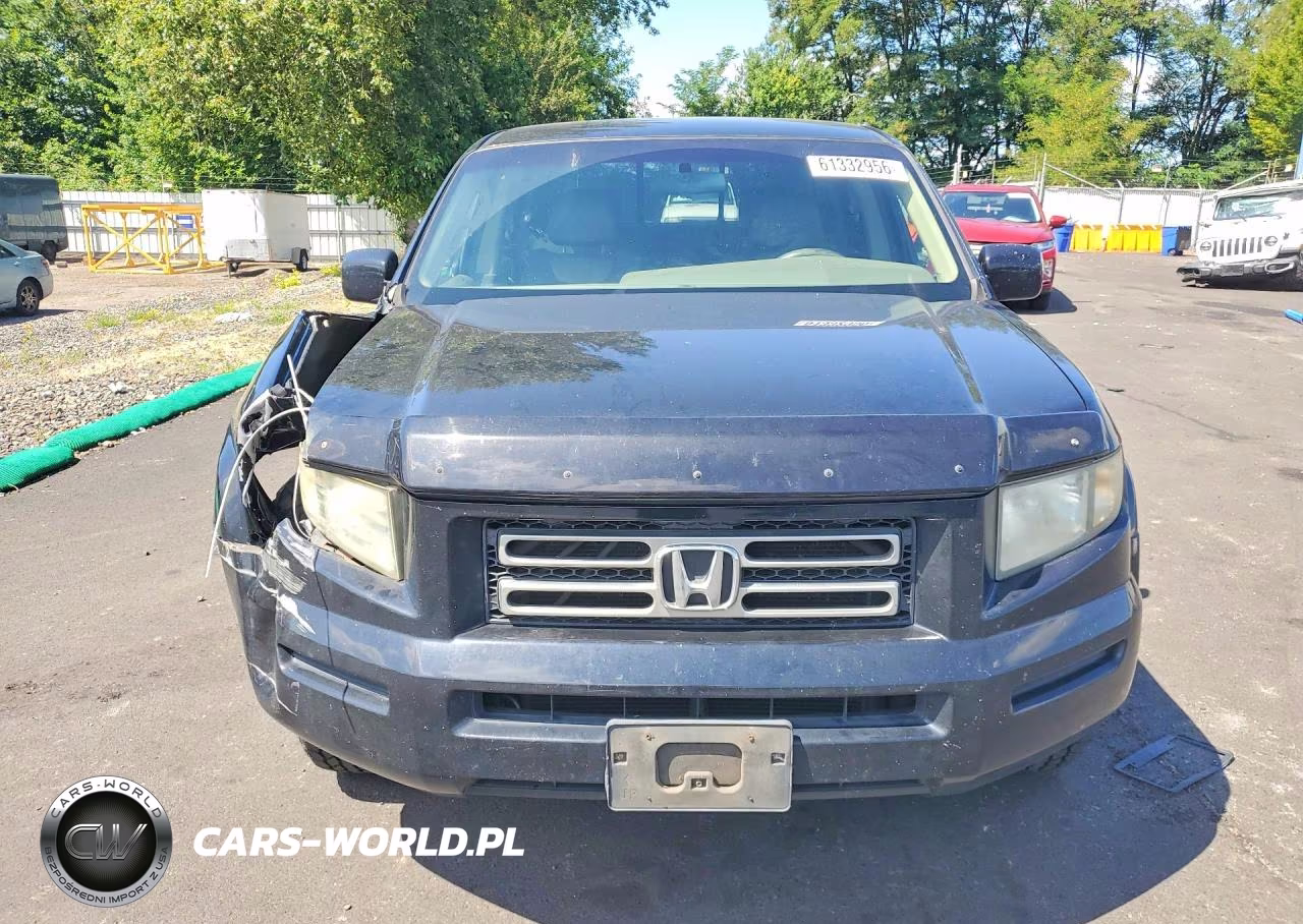 2006 Honda Ridgeline Rts VIN:2HJYK16476H539857 - 5