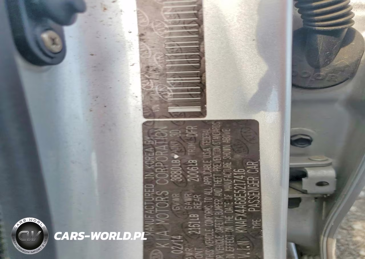 2014 Kia Forte Lx VIN:KNAFX4A68E5217416 - 12