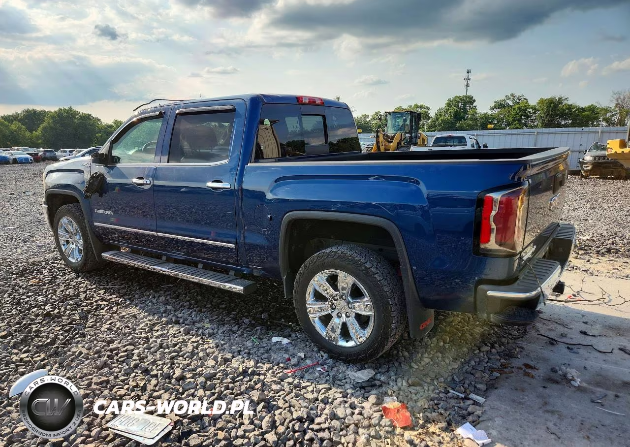 2017 GMC Sierra K1500 Slt VIN:3GTU2NEC1HG180608 - 2