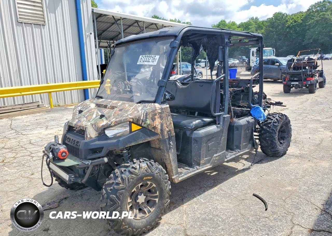 2018 Polaris Ranger Utility Vehicle VIN:3NSRNA571JE376492 - 2