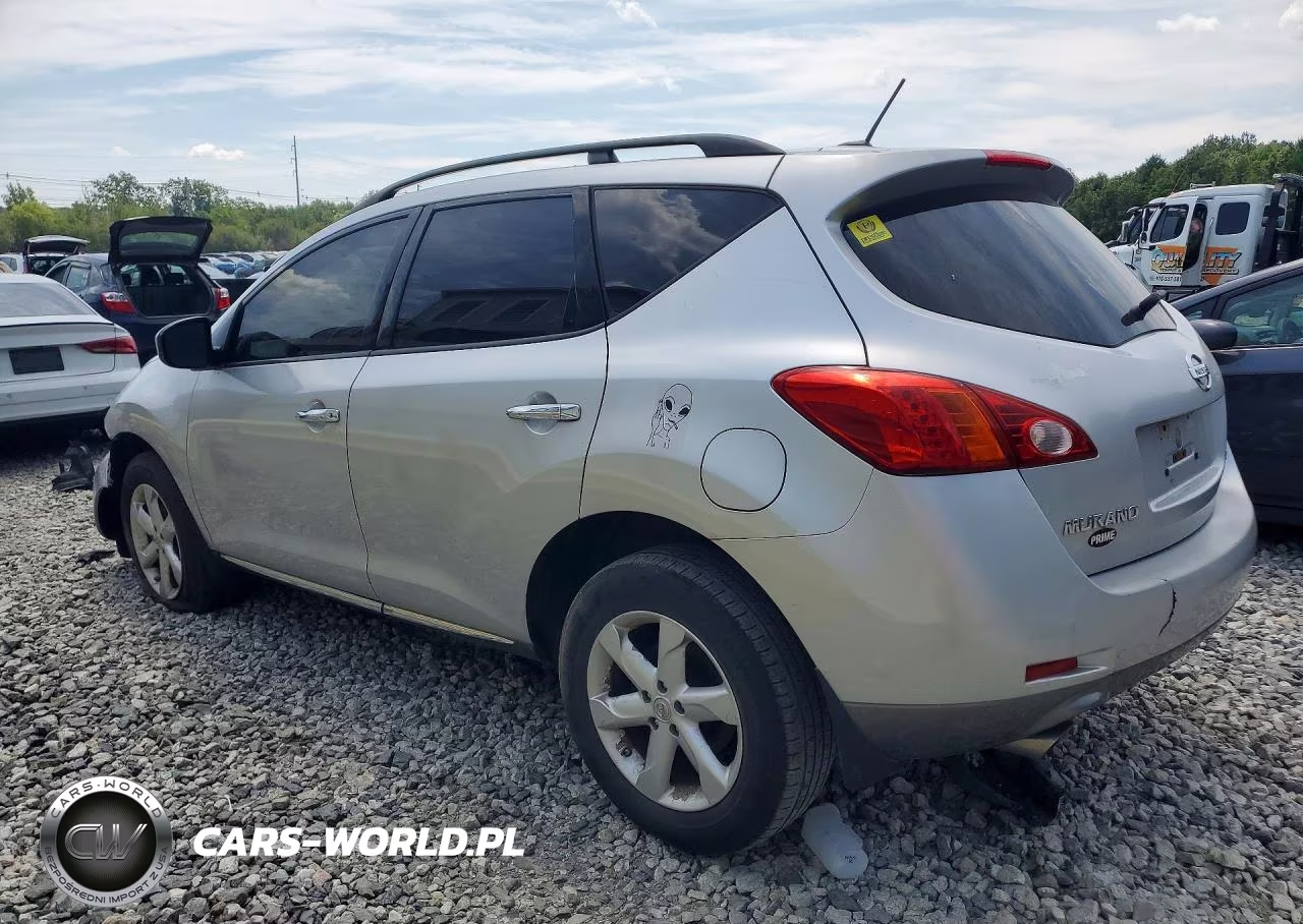 2009 Nissan Murano S VIN:JN8AZ18WX9W150060 - 2