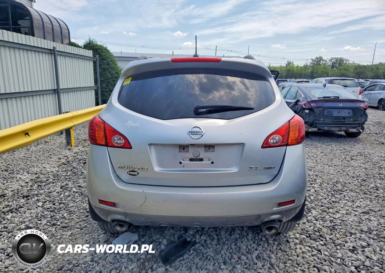 2009 Nissan Murano S VIN:JN8AZ18WX9W150060 - 6