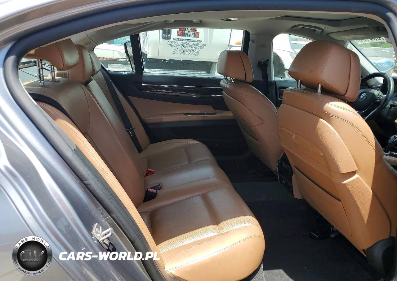2013 BMW 750 Li VIN:WBAYE8C51DDE22285 - 10