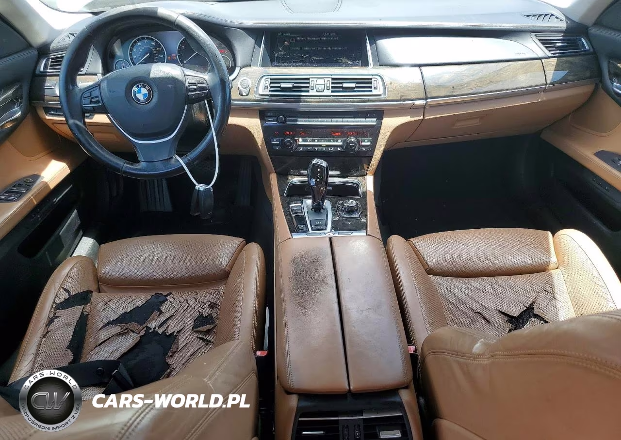 2013 BMW 750 Li VIN:WBAYE8C51DDE22285 - 8
