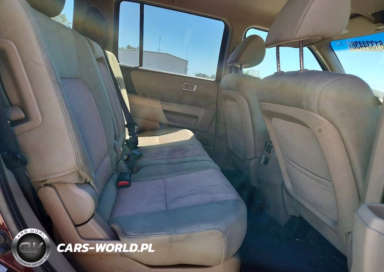 2012 Honda Pilot Ex VIN:5FNYF3H45CB012001 - 11