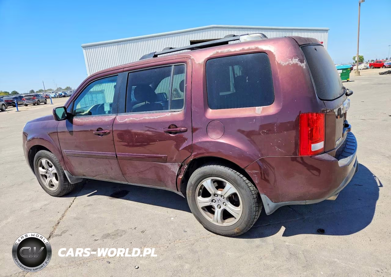 2012 Honda Pilot Ex VIN:5FNYF3H45CB012001 - 2