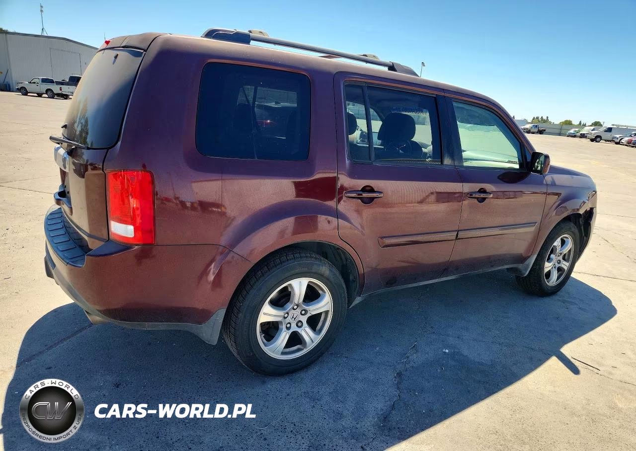 2012 Honda Pilot Ex VIN:5FNYF3H45CB012001 - 3