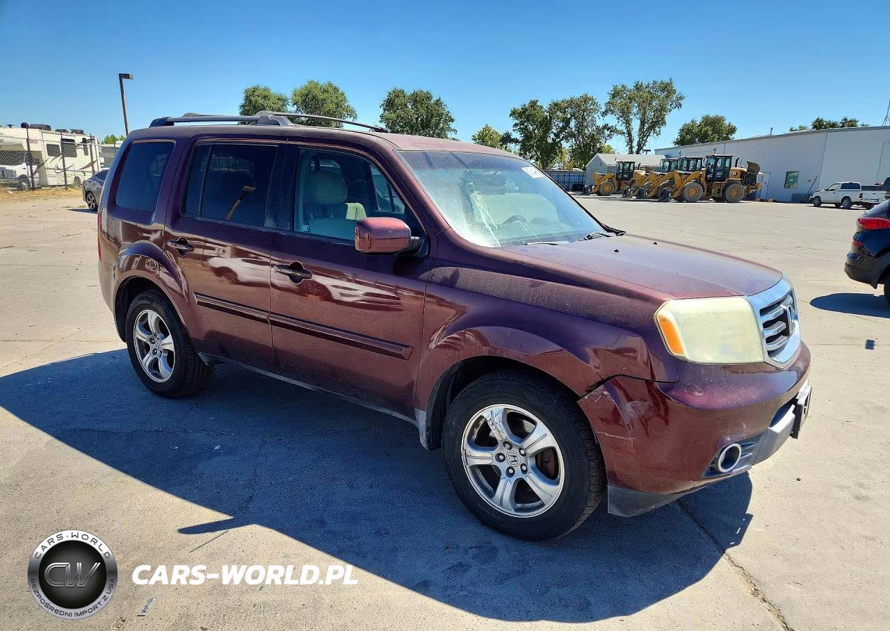 2012 Honda Pilot Ex VIN:5FNYF3H45CB012001 - 4