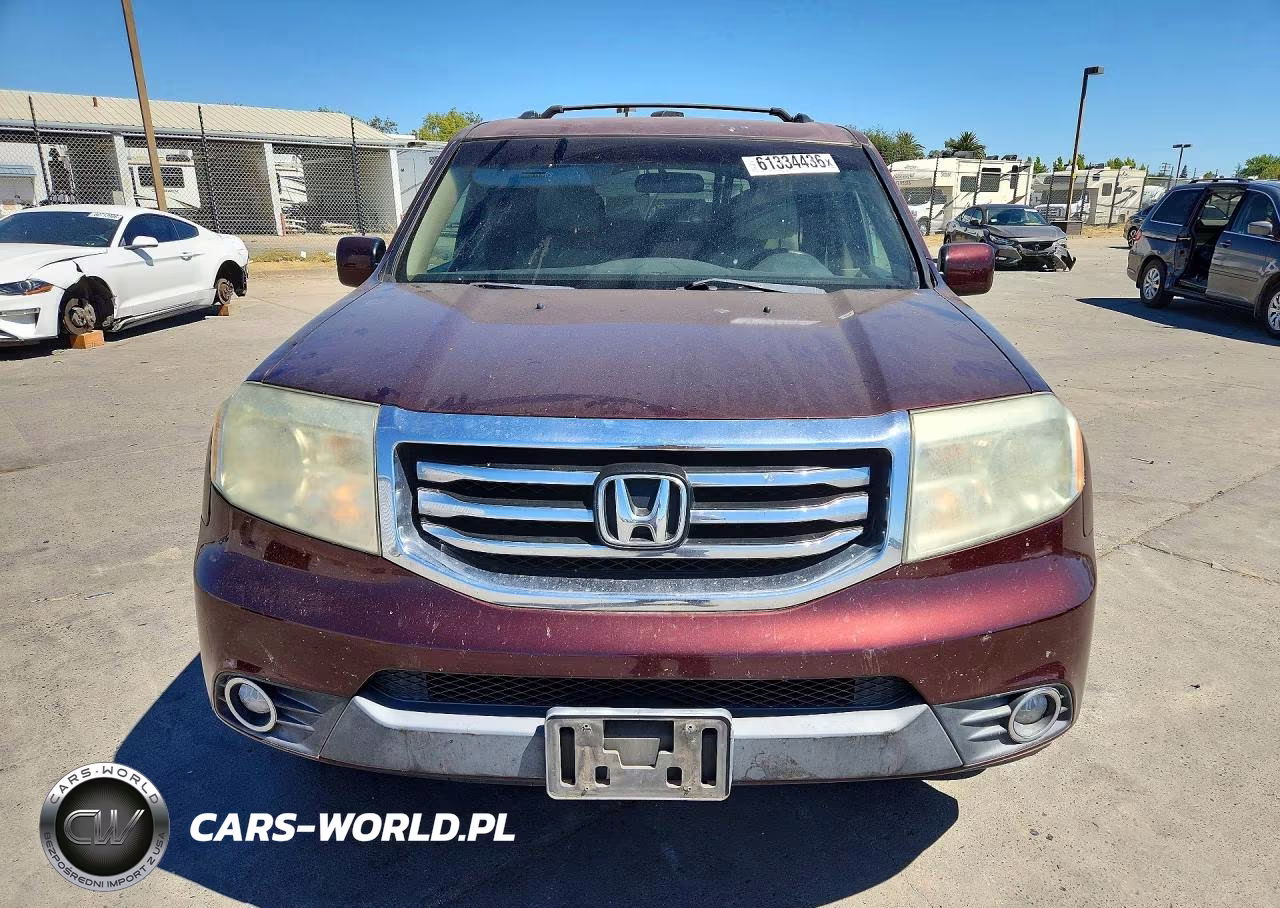 2012 Honda Pilot Ex VIN:5FNYF3H45CB012001 - 5