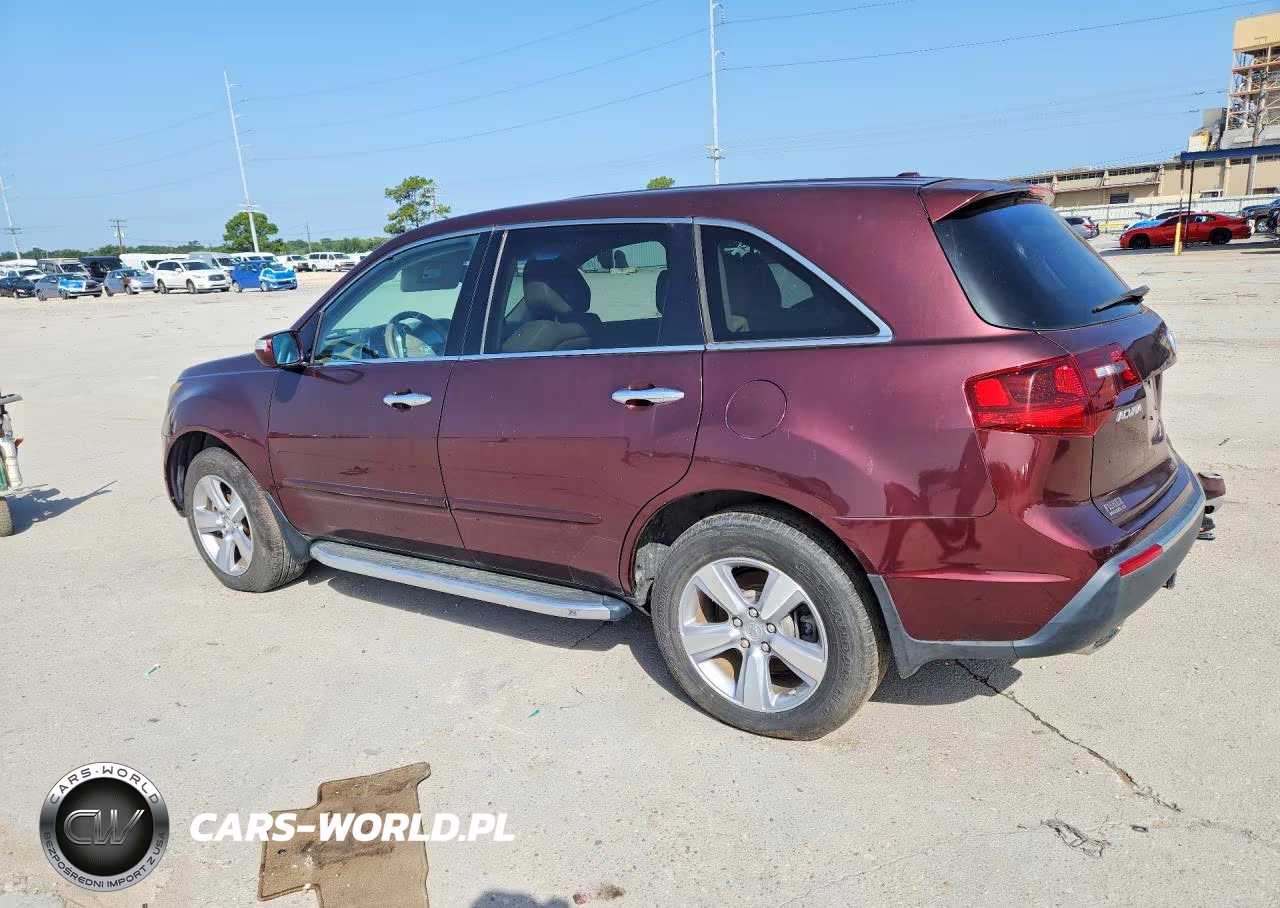 2012 Acura Mdx Technology VIN:2HNYD2H32CH525640 - 2