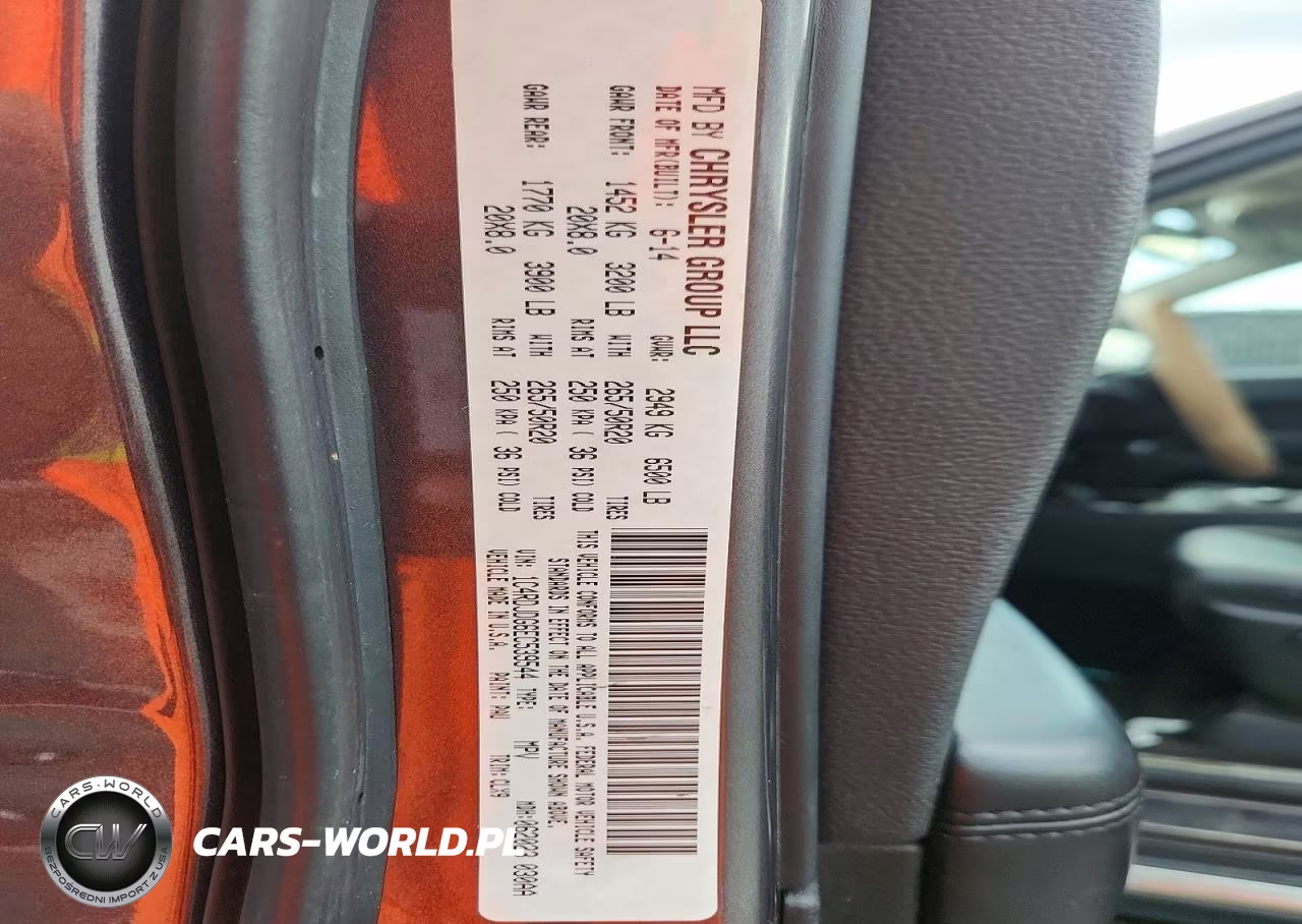 2014 Dodge Durango Limited VIN:1C4RDJDG6EC539544 - 13