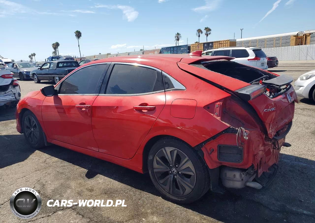 2018 Honda Civic Ex VIN:SHHFK7H5XJU423991 - 2