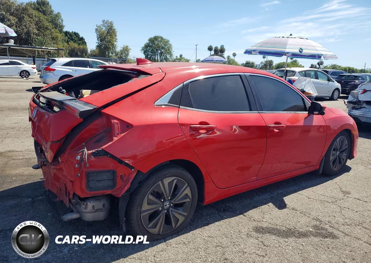 2018 Honda Civic Ex VIN:SHHFK7H5XJU423991 - 3