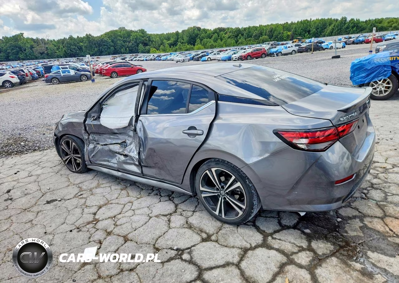 2021 Nissan Sentra Sr VIN:3N1AB8DV4MY209680 - 2