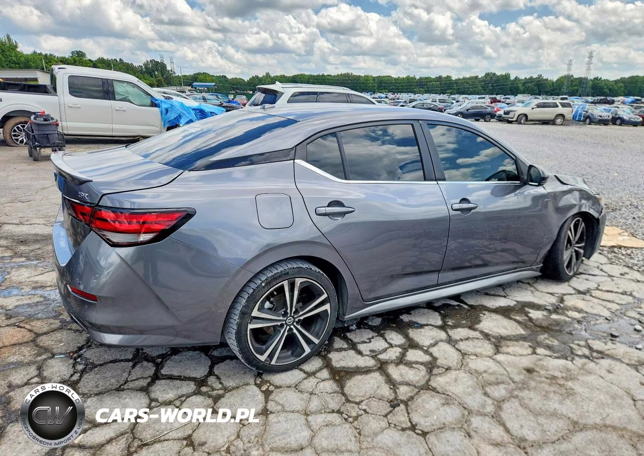 2021 Nissan Sentra Sr VIN:3N1AB8DV4MY209680 - 3