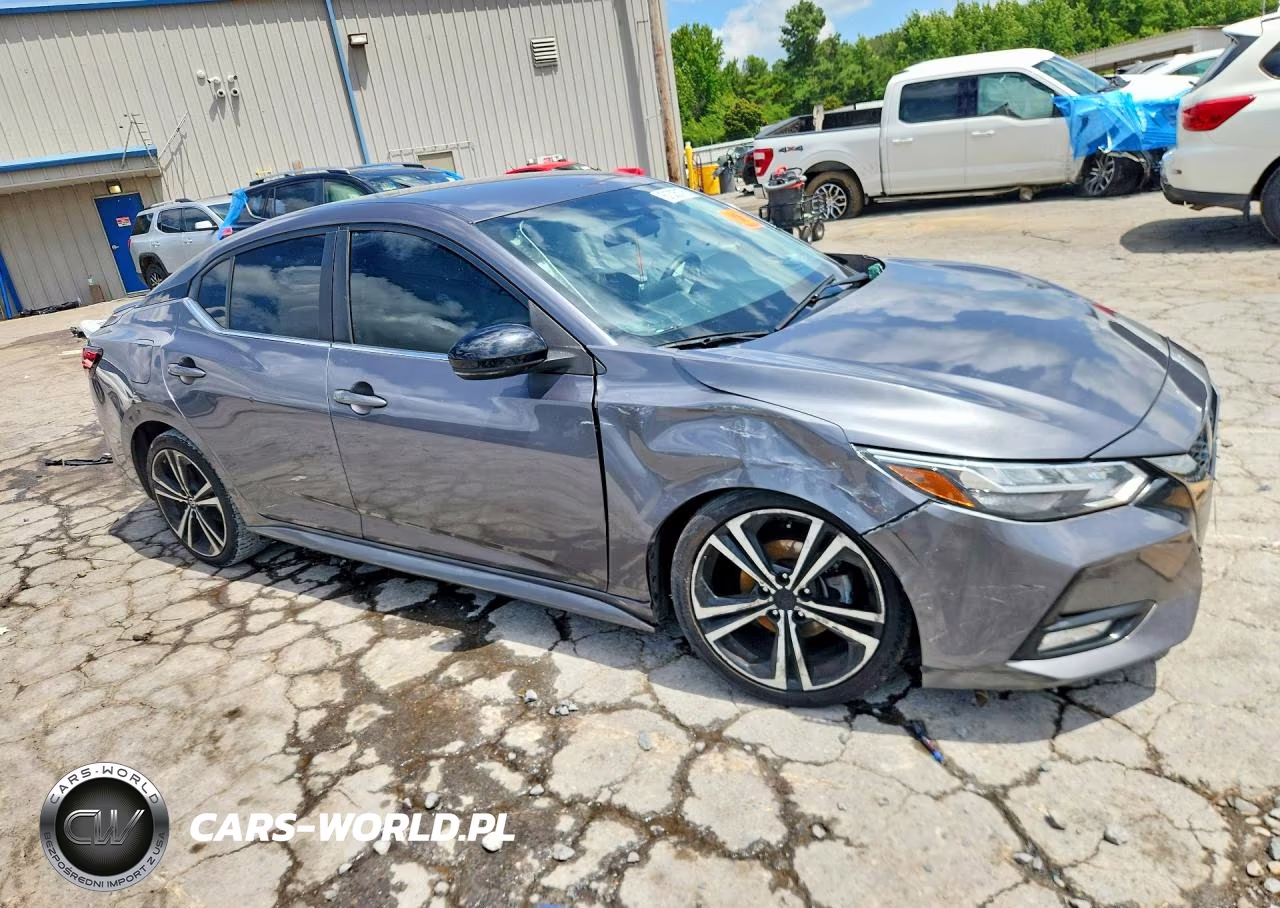 2021 Nissan Sentra Sr VIN:3N1AB8DV4MY209680 - 4