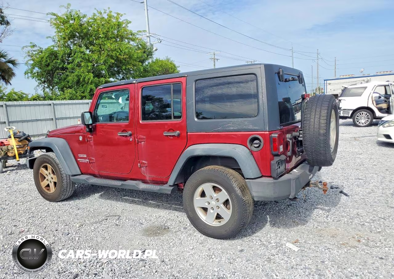 2012 Jeep Wrangler Unlimited Sport VIN:1C4BJWDG4CL229137 - 2